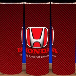 Honda Red The Power of Dreams Cup Mug Tumbler 20oz